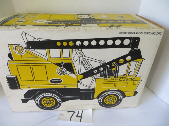 Mighty Tonka Mobile Crane #3940, Tonka