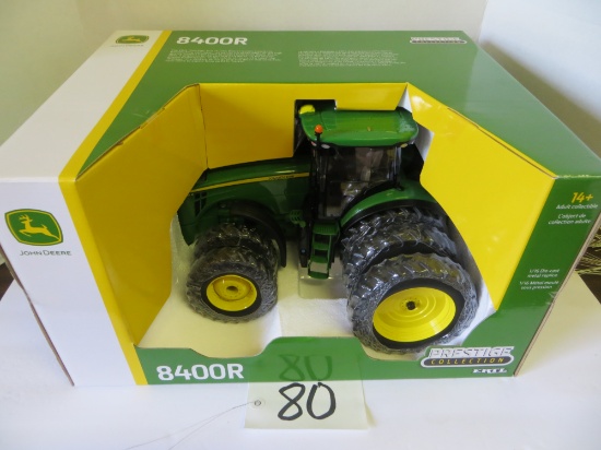 JD 8400R Prestige Collection, duals front/triples on rear, Ertl