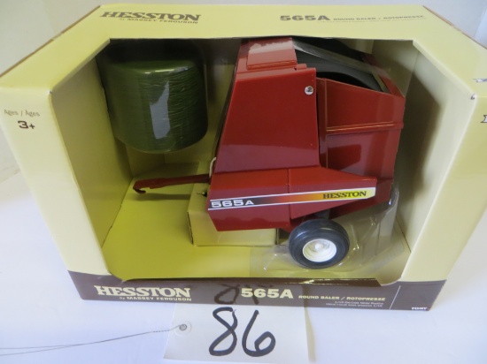 Hesston 565A round baler, Ertl