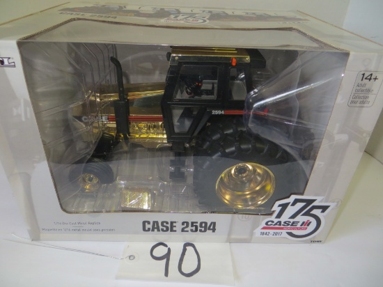 Case 2594 gold tractor, 175 years CIH Special Edition, Ertl