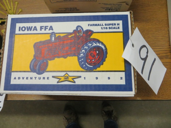 Farmall Super H, 1992 Iowa FFA 2nd Edition, Ertl