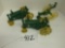 JD - 3 Metal Tractors Spoke Wheels