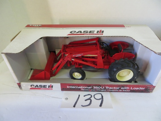 IH 350U tractor w/loader, Ertl