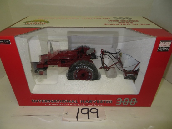 Farmall 300 w/sprayer & Firestone tires, 2009 Summer Farm Toy Show, Spec Cast