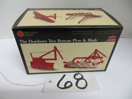 Dearborn Two Bottom Plow & Blade, Precision #4, Ertl