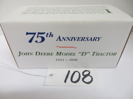 JD D 75th Anniv, Two Cylinder, Ertl