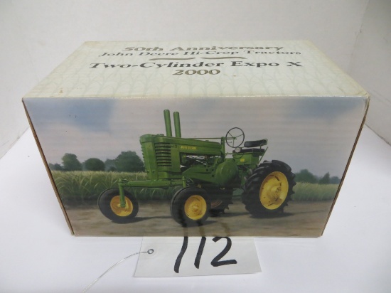 JD Hi Crop, 50th Anniv 2000 Two Cylinder Club, Ertl