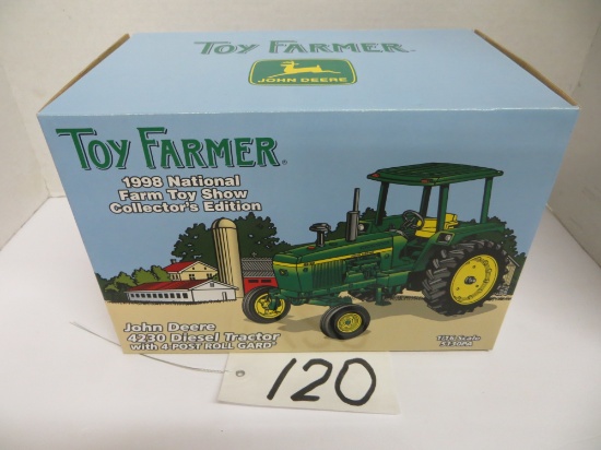JD 4230 Diesel w/4 post, 1998 Toy Farmerr, Ertl
