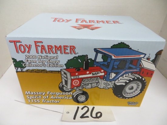 Massey Ferguson 1155, Spirit of America, 2000 Toy Farmer, Ertl
