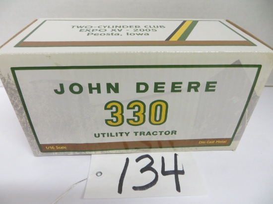 JD 330 Utility tractor, 2005 Two Cylinder Club, Ertl