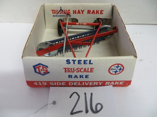Scale	Tru-Scale 419 Side Delivery Rake Steel