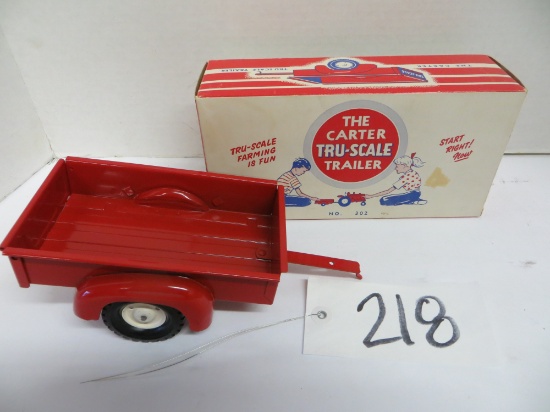 Scale	Tru-Scale Carter Trailer No. 302