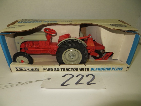 Ford 8N Tractor w/ Dearborn Plow 		  1/16