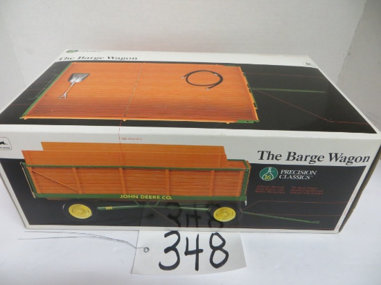 Ertl 	JD Barge Wagon Collector Coin Included 	Precision Classics #16
