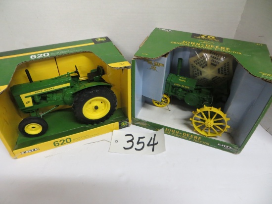 Ertl	JD 620 Tractor &/ JD 75th Anniversary Edition Tractor