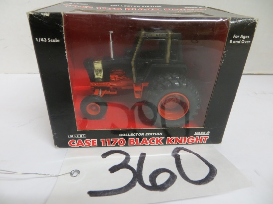 Ertl	Case 1170 Black Knight Tractor 	Collector Edition 	  1/43