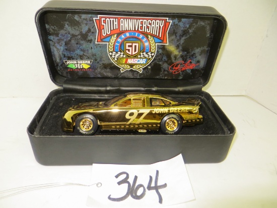 Ertl 	JD Nascar 1948-1998 Gold #97 Race Car 	50th Anniversary