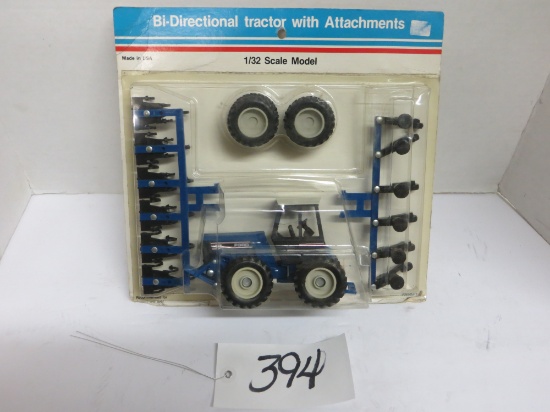 Scale Model	Bi-Directional Tractor w/ Attachments 		  1/32