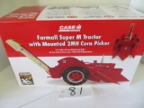 Farmall Super M w/mounted 2MH picker, National Farm Toy Museum, Ertl