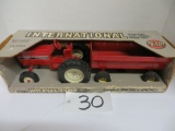 IH tractor & wagon set