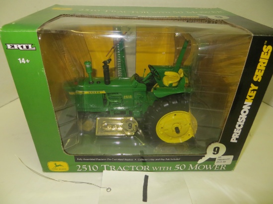 Ertl	JD 2510 w/ 50 mower	Precision Key Series