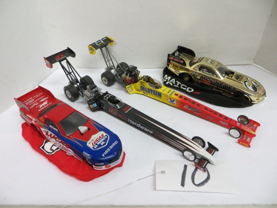 Bilstein, Ace, Lucas, Mooneyes Drag racing cars	numerous scales