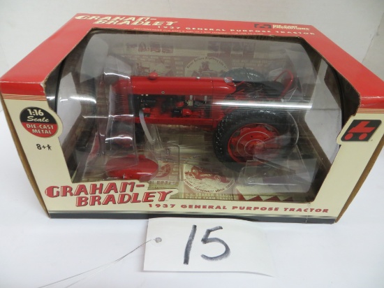 Graham Bradley 1937 General Purpose Tractor	Die Cast Metal