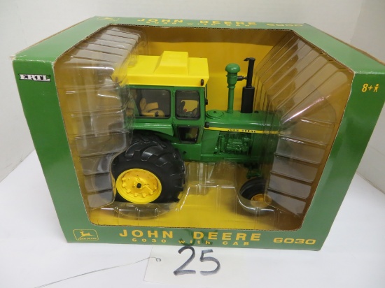 Ertl	JD 6030 w/cab, Plow City Farm Toy Show 2004