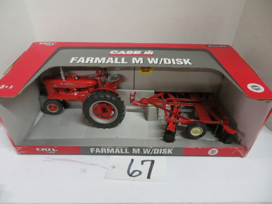 Ertl	Farmall McCormick M w/Disk Die Cast Metal