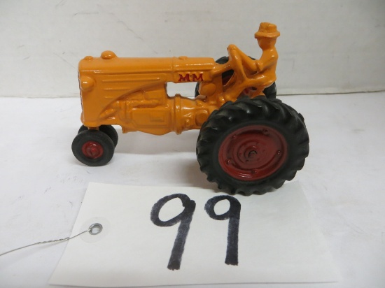 Minneapolis Moline Tractor w/ Driver