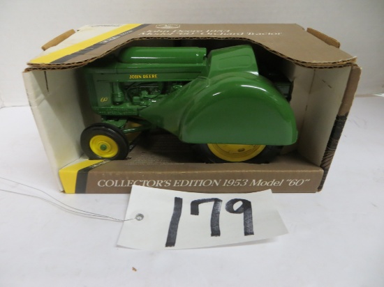 Ertl 	John Deere 1953 Model 60 Orchard Tractor 	Collectors Edition