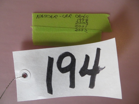 Nascar Cards 1998, 2000, 2001, 2002