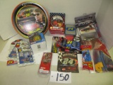 Misc Jeff Gordon Items - Cars, Tin, Ornament, Flag, Key Chain, Other Items
