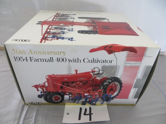 Ertl 1954 Farmall 400 w/Cultivator 50th Anniversary Commermorative