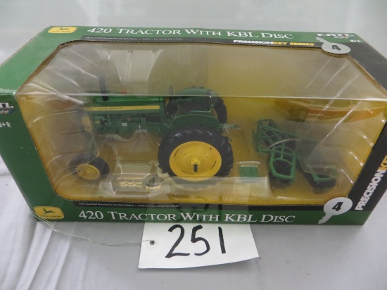 Ertl JD 420 w/KBL Disc Precision Keys Series