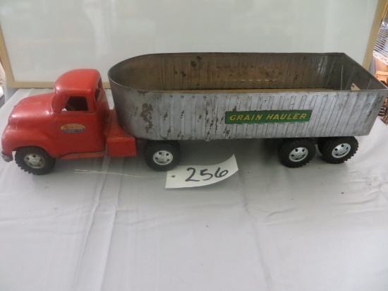 Tonka Semi & Grain Hauler from the 50's