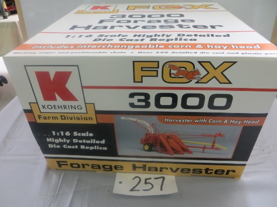 Koehring Fox 3000 Forage Harvester, Highly Detailed, corn & hay heads