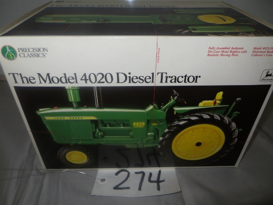 Ertl JD 4020 Diesel w/narrow front Precision #3