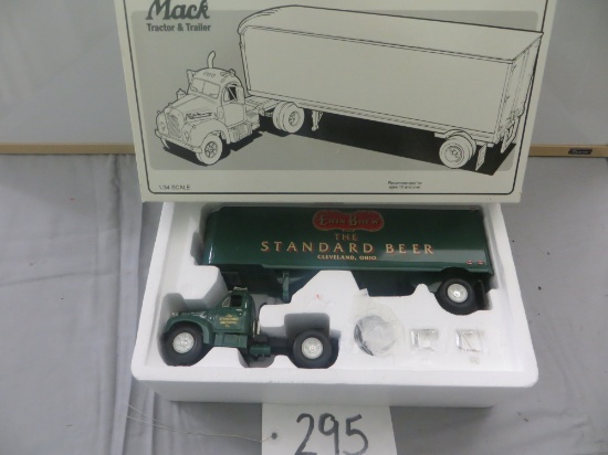 1st Gear 1960 Model B61 Mack truck and trailer Erin Brew