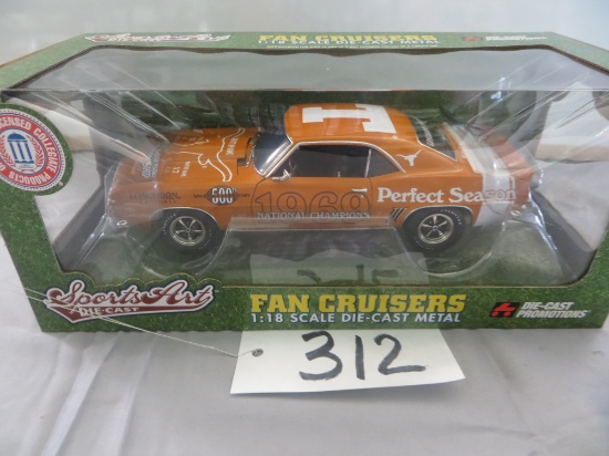 Die Cast Fan Cruisers Sports Art, Perfect Season 1969 National Champions