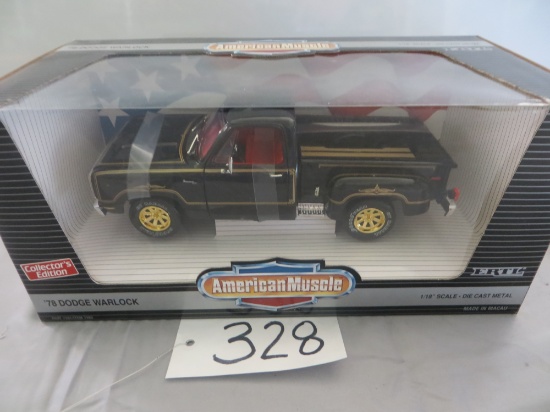 Ertl 78' Dodge Warlock American Muscle, Collector Edition  1/18"