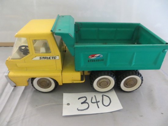 Structo Structo dump truck, Hydraulic lift