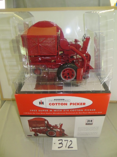 SC 1953 Super M with 314 Cotton Picker 2018 29th Annual Red Power Round up
