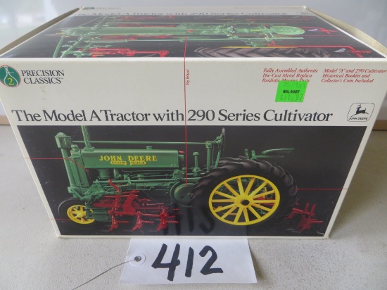 Ertl	John Deere A w/ 290 Series Cultivator 	Precision Classics #2