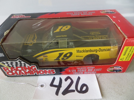 Ertl	Premier Edition Macklanbug Duncan race truck	1996 Edition #19