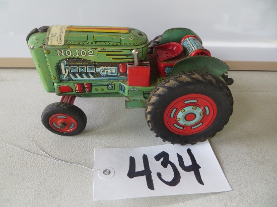 Marks	Battery operated Tractor No.I02