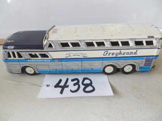 Greyhound Scenicruser Express tin toy	Made in Japan