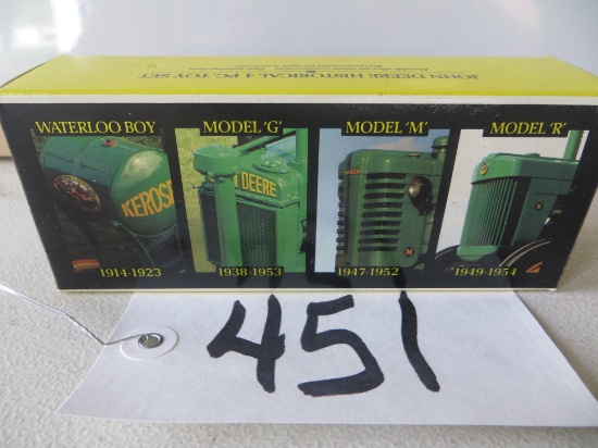 Ertl	John Deere 4 pc toy set		1/64"