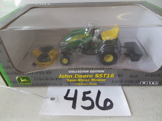 456	Ertl	JD SST16 Spin Steer Mower, Collector Edition