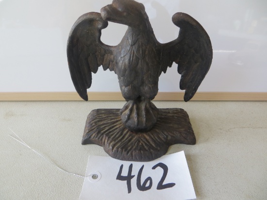 Cast Iron Case Eagle Old Abe, B.B Butt	Made Balto, MO
